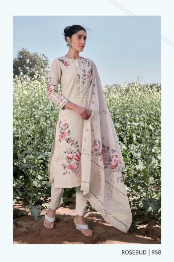 TM Designer Rosebud Linen Salwar Kameez wholesaler