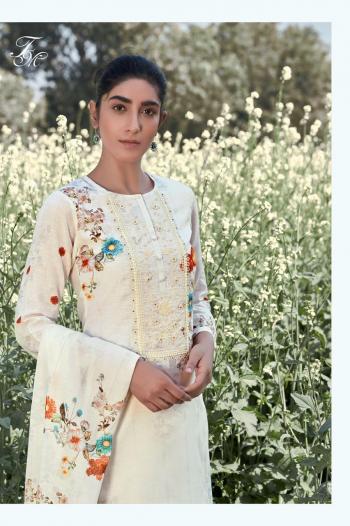 TM Designer Rosebud Linen Salwar Kameez wholesaler