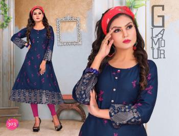 Trendy Eclairs Rayon Kurtis wholesaler