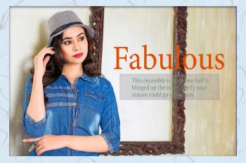 Trendy Fabulous Denim Western Tops wholesaler