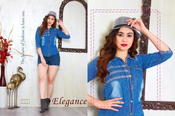 Trendy Fabulous Denim Western Tops wholesaler