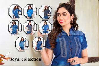 Trendy Fabulous Denim Western Tops wholesaler