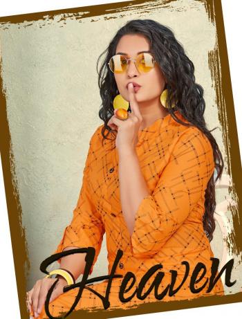 Trendy Heaven Rayon daily wear kurtis wholesaler