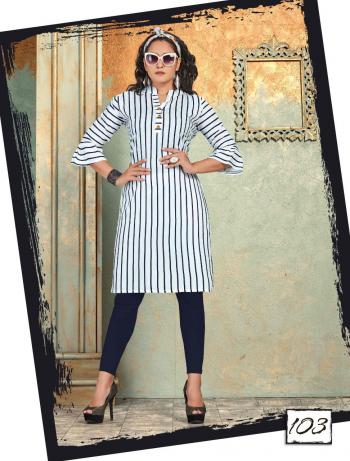 Trendy Heaven Rayon daily wear kurtis wholesaler