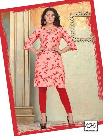 Trendy Heaven Rayon daily wear kurtis wholesaler