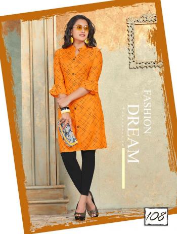 Trendy Heaven Rayon daily wear kurtis wholesaler