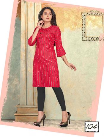 Trendy Heaven Rayon daily wear kurtis wholesaler