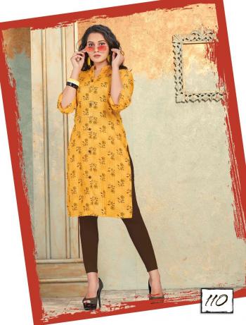 Trendy Heaven Rayon daily wear kurtis wholesaler