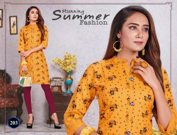 Trendy Jinni Rayon Casul wear Kurtis wholesaler