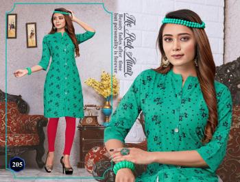 Trendy Jinni Rayon Casul wear Kurtis wholesaler