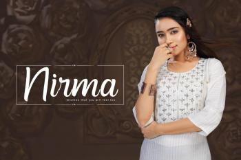 Trendy Nirma Rayon casual wear Kurtis wholesaler