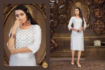 Trendy Nirma Rayon casual wear Kurtis wholesaler