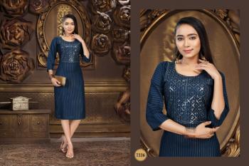 Trendy Nirma Rayon casual wear Kurtis wholesaler