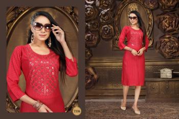 Trendy Nirma Rayon casual wear Kurtis wholesaler