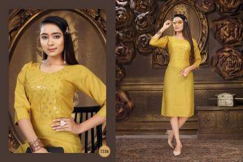 Trendy Nirma Rayon casual wear Kurtis wholesaler