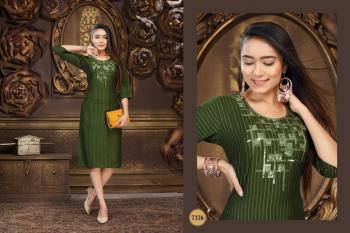 Trendy Nirma Rayon casual wear Kurtis wholesaler