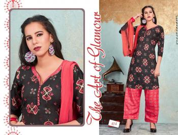 Trendy Sunhari vol 2 Rayon kurtis, patiyala and Dupatta