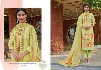 Triple AAA Kavira Cotton Satin Salwar Kameez wholesaler