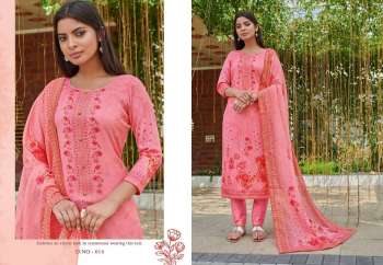 Triple AAA Kavira Cotton Satin Salwar Kameez wholesaler