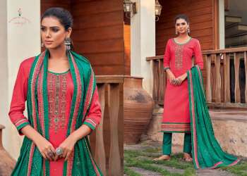 Triple AAA Khanak vol 3 Jam Silk salwar Kameez wholesaler