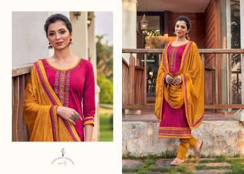 Triple AAA Khanak vol 3 Jam Silk salwar Kameez wholesaler