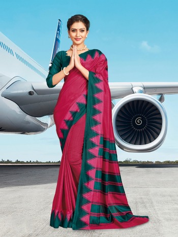 Tusser Silk Uniform Saree and Business Women Saree wholesale Price