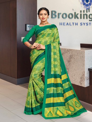 Tusser Silk Uniform Saree and Business Women Saree wholesale Price