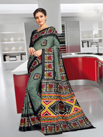 Tusser Silk Uniform Saree and Business Women Saree wholesale Price