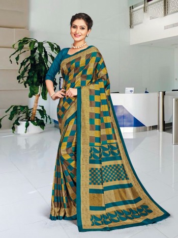 Tusser Silk Uniform Saree and Business Women Saree wholesale Price