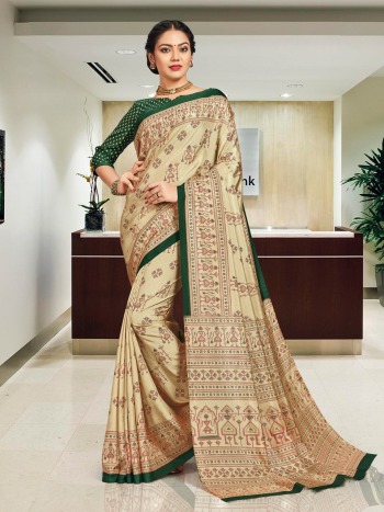 Tusser Silk Uniform Saree and Business Women Saree wholesale Price