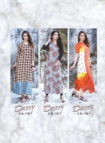 TZU Lifestyle dazzy Party wear kurtis with Shrug wholesale price