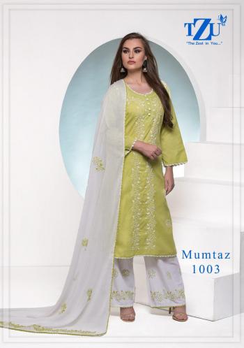 TZU Mumtaz Kurtis with Palazzo and Dupatta catalog