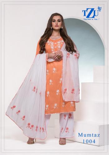 TZU Mumtaz Kurtis with Palazzo and Dupatta catalog