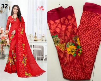 Vairagee Georgette daily wear Saree wholesaler