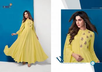 Vamika Glamore Shine Georgette Party wear Gown wholesale Price