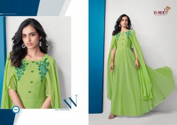 Vamika Glamore Shine Georgette Party wear Gown wholesale Price