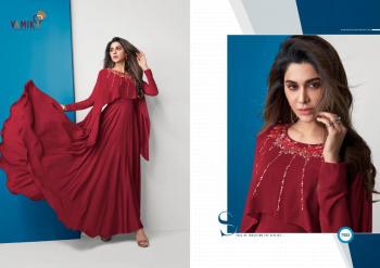 Vamika Glamore Shine Georgette Party wear Gown wholesale Price