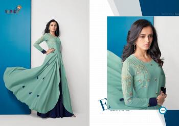 Vamika Glamore Shine Georgette Party wear Gown wholesale Price