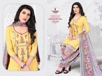 Vandana Fashion Mastani Patiyala Cotton Dress