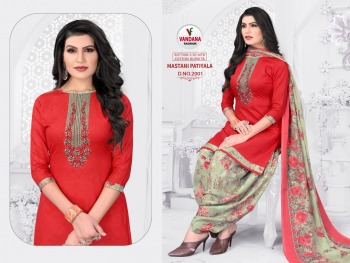 Vandana Fashion Mastani Patiyala Cotton Dress