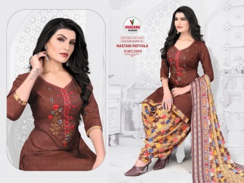 Vandana Fashion Mastani Patiyala Cotton Dress