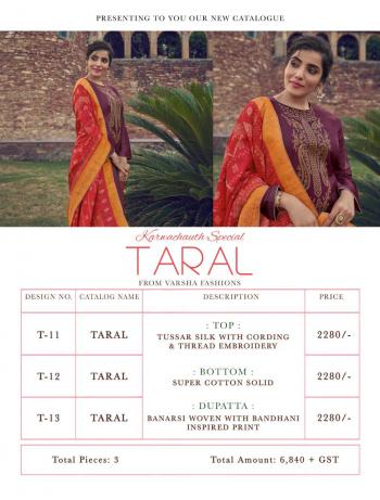 Varsha-Fashion-Taral-Tussar-Silk-With-Embroidery-Heavy-Branded-Look-Salwar-Kameez-1