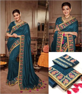 Vichitra Silk Kajal Bollywood Special Saree wholesale price