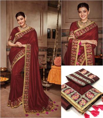 Vichitra Silk Kajal Bollywood Special Saree wholesale price