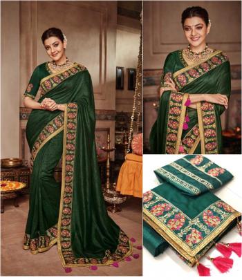 Vichitra Silk Kajal Bollywood Special Saree wholesale price