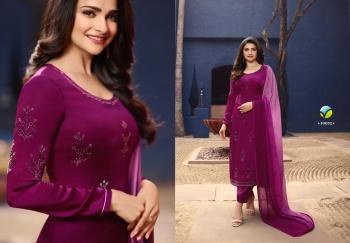 Vinay fashion kasheesh Evershine vol 2 Satin Georgette Salwar kameez