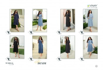 Vinay Fashion Tumba Denim kurtis wholesaler