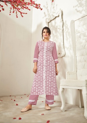 Vink Lucknowi vol 3 kurtis with palazzo wholesaler