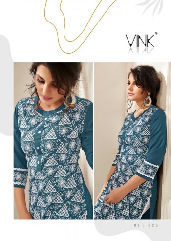 Vink Lucknowi vol 3 kurtis with palazzo wholesaler