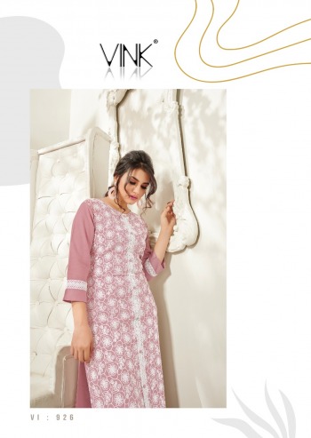 Vink Lucknowi vol 3 kurtis with palazzo wholesaler